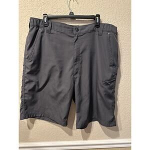 ⭐️ Men’s Wranglers Performance Gray Shorts. Size 38. Athleisure  Golf Flat Front